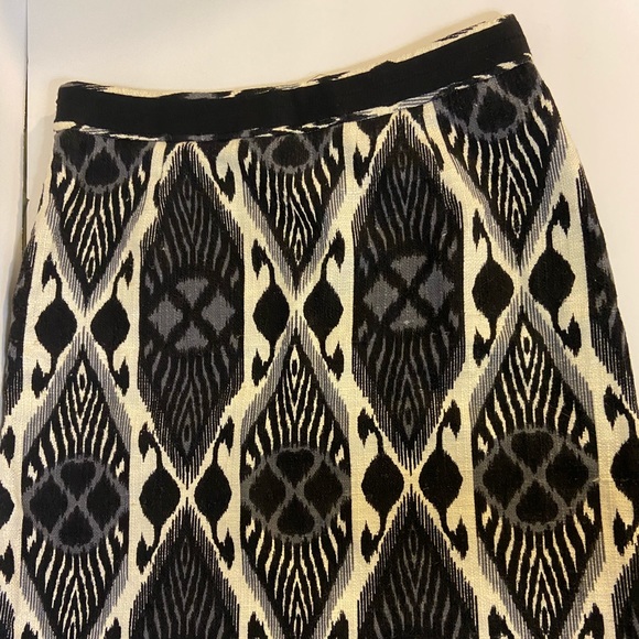 Tory Burch Dresses & Skirts - Tory Burch Black & White Knee Length Skirt Size 8
